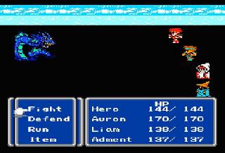 Screenshot Thumbnail / Media File 1 for Final Fantasy III (Japan) [En by A.W.Jackson+Neill Corlett+SoM2Freak v1.1]